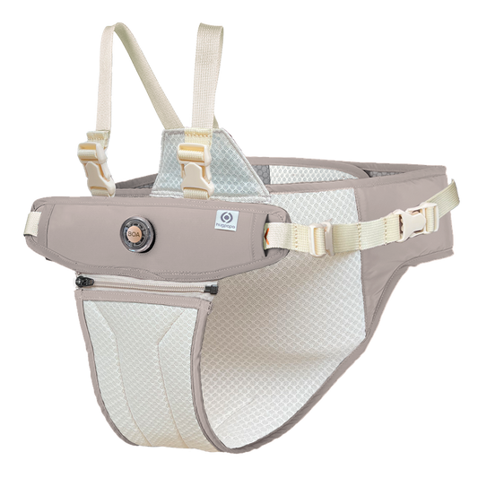 Dial-Fit 2 Way Baby Chair Booster <br>Taupe