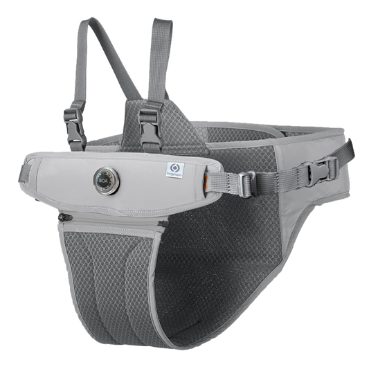 Dial-Fit 2 Way Baby Chair Booster <br>LightGray