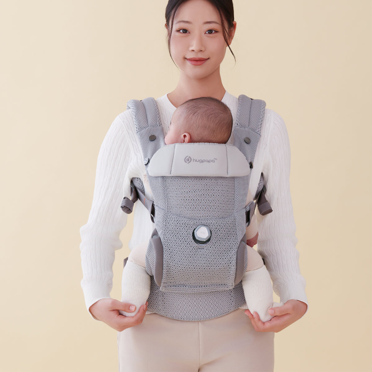 Dial-Fit MAX Baby Carrier - LightGray