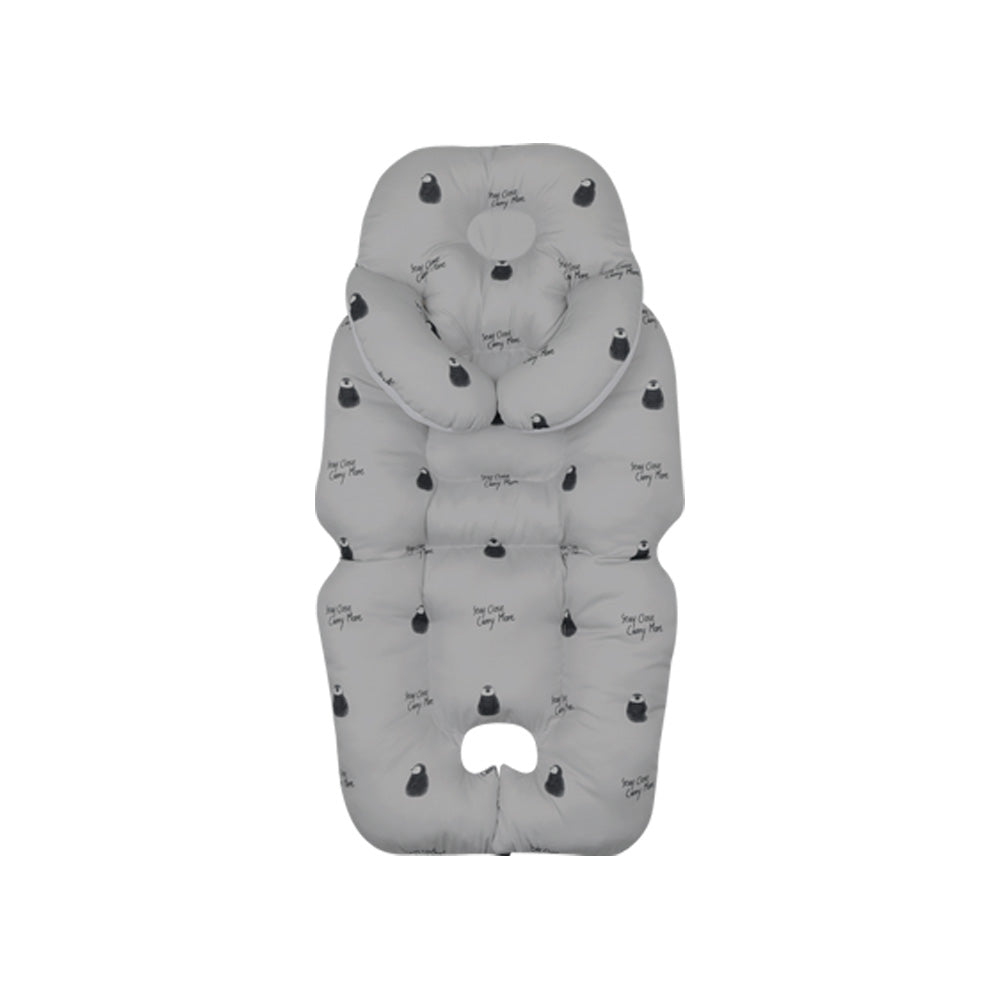 Banana Neck Cushion Stroller Liner <br>Cool Gray