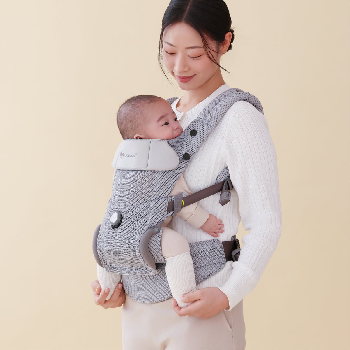 Dial-Fit MAX Baby Carrier - LightGray