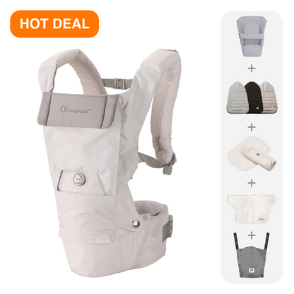 [Nursery Starter Set] Dial-Fit PRO Baby Carrier - Oatmeal