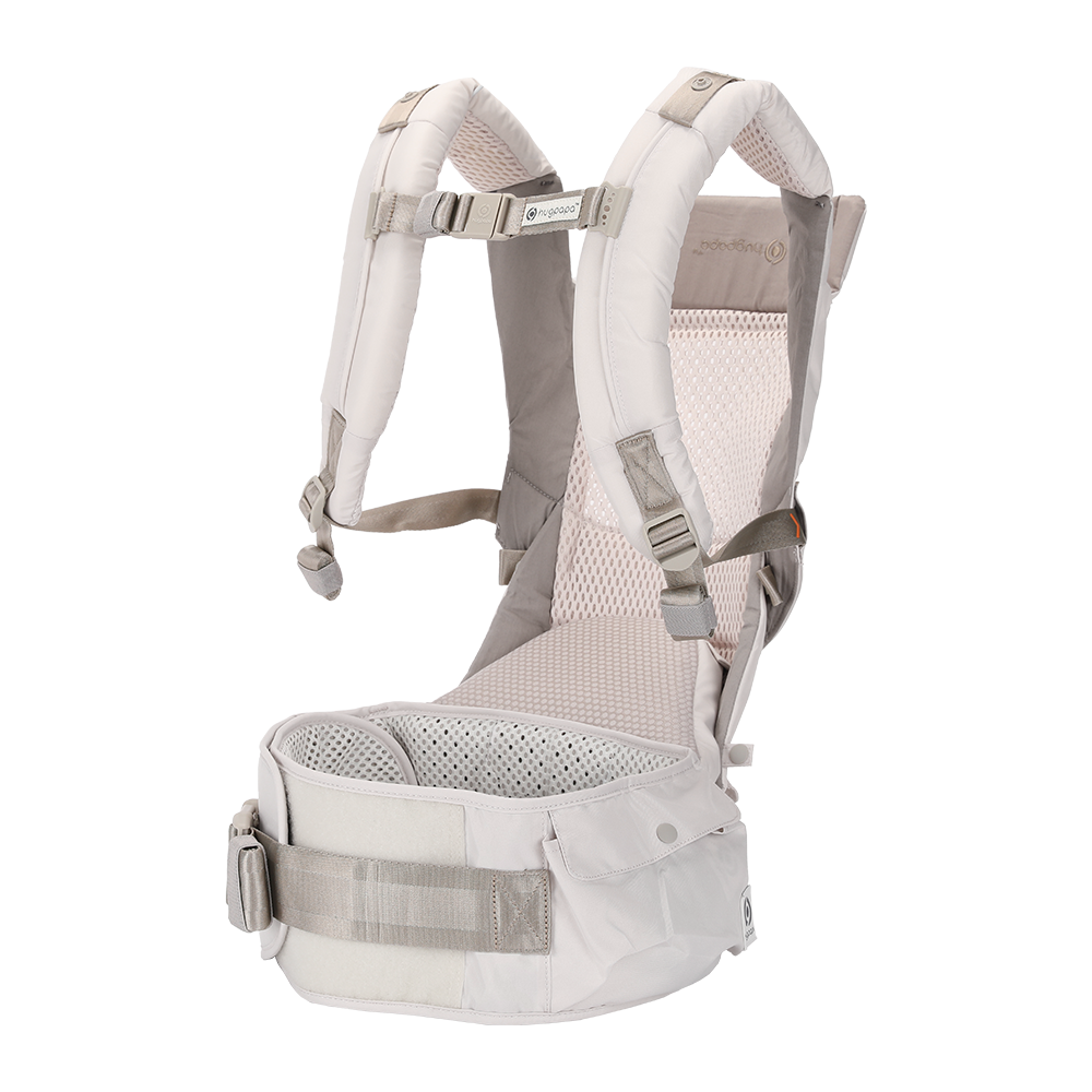 [Essential Set] Dial-Fit PRO Baby Carrier - Oatmeal & Drool Bib