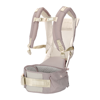 [Essential Set] Dial-Fit PRO Baby Carrier - Taupe & Drool Bib